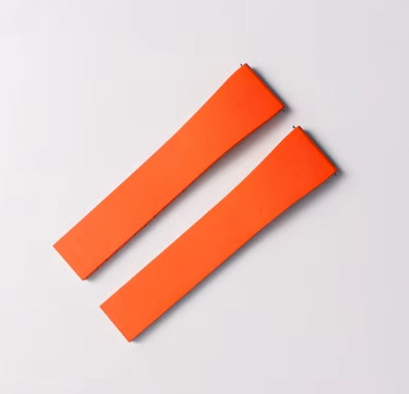 Orange CTS Rubber Wrist Watch Straps