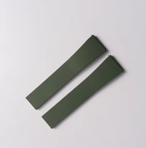 Emerald Green CTS Rubber Wrist Watch Straps